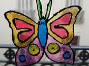 peinture vitrail repositionnable