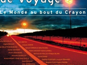 Carnets voyage, monde bout crayon