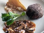 Concours Cuillère d’Or Boulettes Lentilles, Champignons Sauce Brune Salade Hivernale