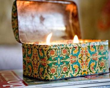 Tutos pour bougies de Noël vintage