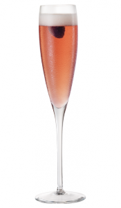 Cocktail Chambord champagne