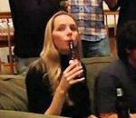 Anges dans campagnes avec bouteilles bière