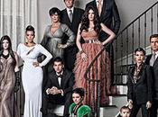 famille Kardashian leur photo Noël
