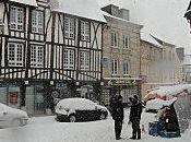 Pont l'Arche sous neige