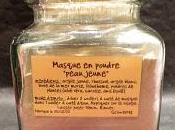 Masque poudre "peau jeune"