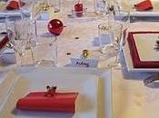 table Noel, rouge blanc!