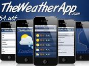 TheWeatherApp: météo heure iPhone...