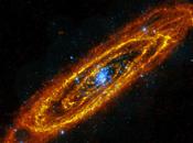 galaxie d’Andromède mise télescopes Herschel