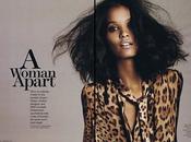 Liya Kebede dans Marie-Claire
