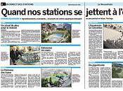 Quand stations jettent l'eau