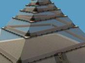 rampe intérieure spirale jusqu'au sommet pour expliquer construction pyramide Khéops