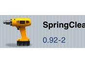 Avec SpringClean, c’est VOUS parametrez votre springboard