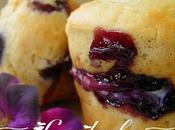 Muffins coeur philadelphia bleuets
