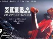 Zebra Rock Soul Concert Flèche d'Or Paris