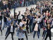 Saint Brieuc étudiants pour flashmob