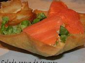Salade coeur saumon