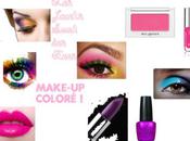 Make-up coloré flashy