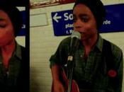 Irma concert improvisé dans métro