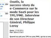 Ricochets Oxatis, success-story e-Commerce mode SaaS. Philippe Leroy inside