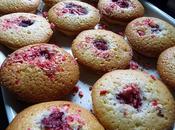 Financiers pistaches, framboises eclats pralines