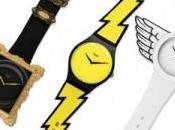 Trois montres Swatch Jeremy Scott