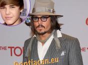 Justin Bieber Johnny Depp enfants sont blasés