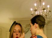 séance makeup Lancôme Crillon avant Birthday party!