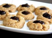 Peanut butter thumbprints (biscuits empreinte beurre cacahuètes)