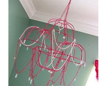 Des tutos en lumières, le chandelier fait maison