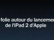 folie autour lancement l’iPad