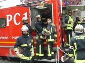 Incendie blessés dans incendie suivi d'une explosion