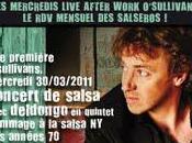 Concert salsa Deldongo quintet mercredi Mars 2011 O’Sullivan’s