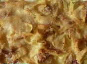 gratin tagliatelles jambon parmesan