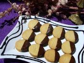 Biscuits crème caramélisé chocolat noir