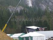 Breaking Dawn filming near Shannon Falls