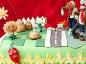 Plants Zombies version gâteau