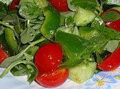 Salade Mache sauce citron