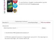 mise jour Gingerbread pour Optimus disponible qu’en juin