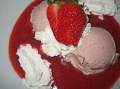 Parfait glace fraises!