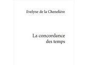 concordance temps Évelyne Chenelière