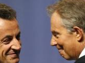 Tony Blair attending meeting French President???s right-wing party (Tony Conseil national l'UMP).