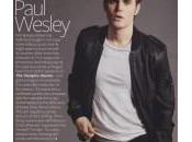 Paul Wesley dans InStyle magazine