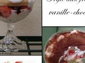 Trifle fraises goût vanille-chocolat