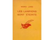 lampions sont éteints