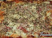Pizza jambon anchois