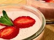 recette Fraise Mousse fraises menthe