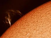 Protubérance solaire John Chumack