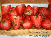 Tarte fraises frangipane pistache