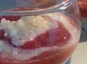 lait fraise-rhubarbe