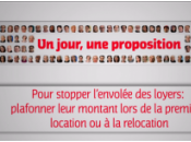 jour, proposition Pour stopper l'envolée loyers, plafonner première location relocation